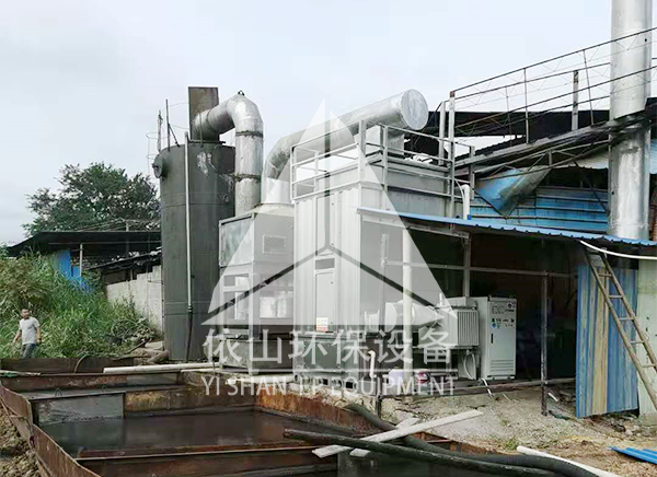 融水木炭厂黑烟处理系统